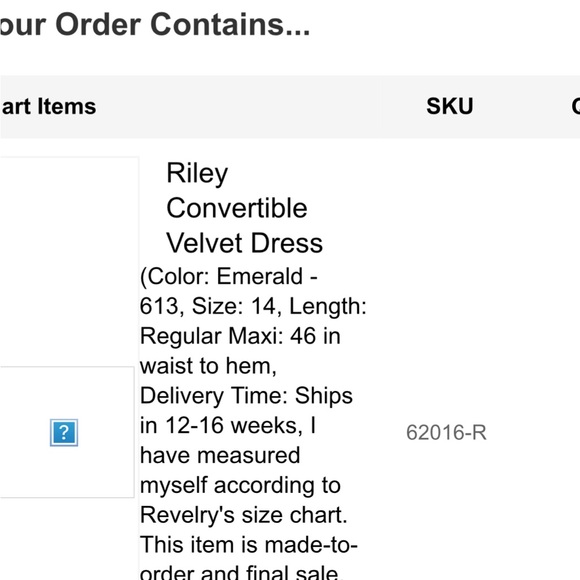 Revelry Riley Emerald Velvet Dress - Picture 5 of 5